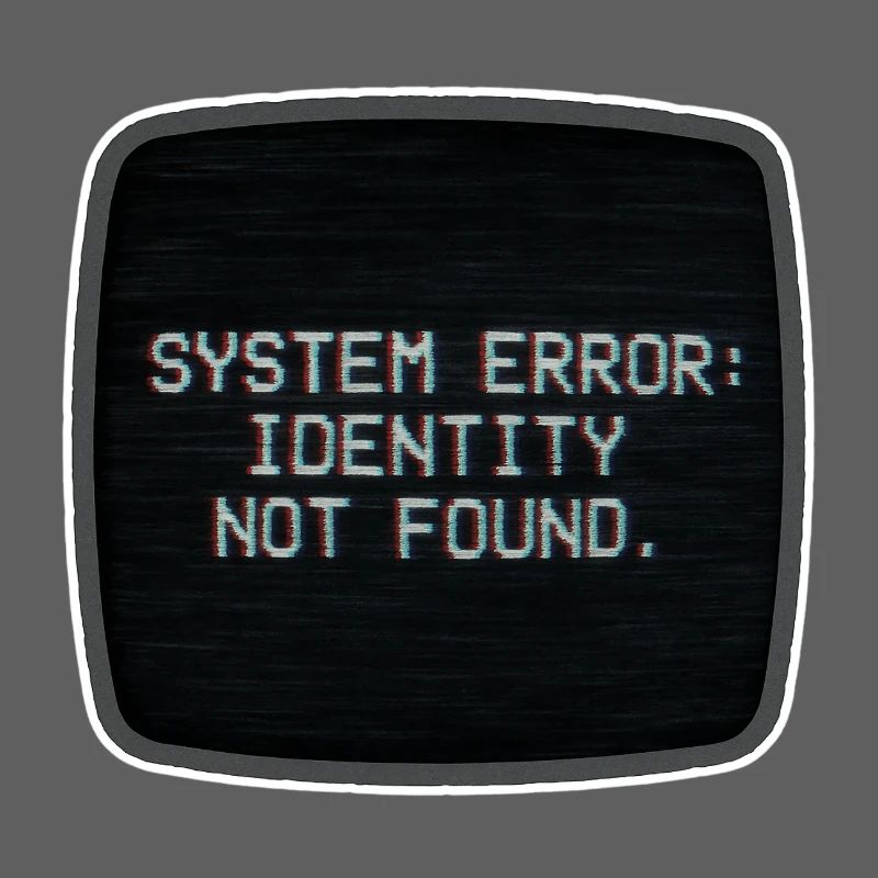 System Error Identity Not Found