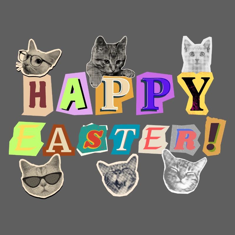 Happy Easter Cats