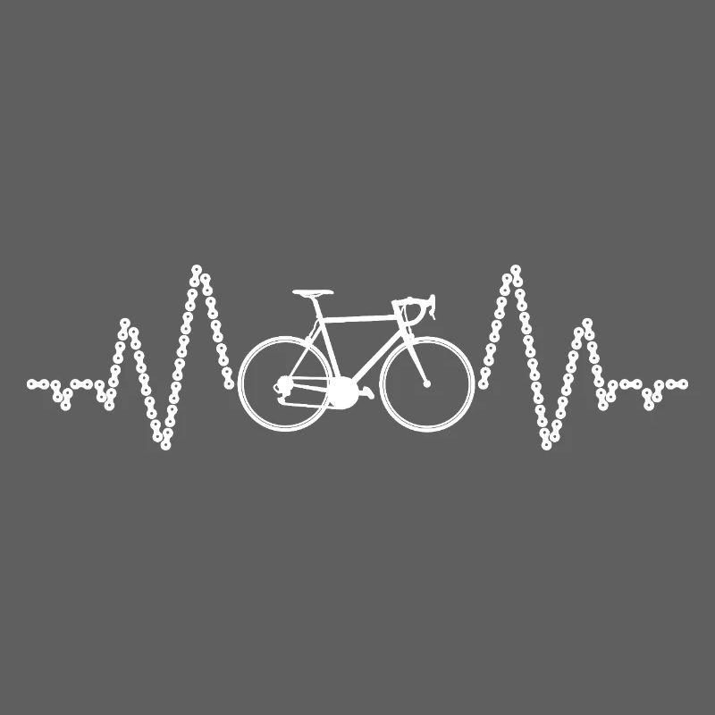 Radfahrer Herzschlag EKG