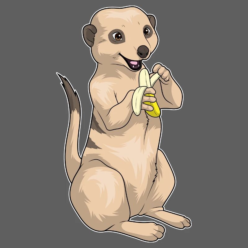 Suricate Banane