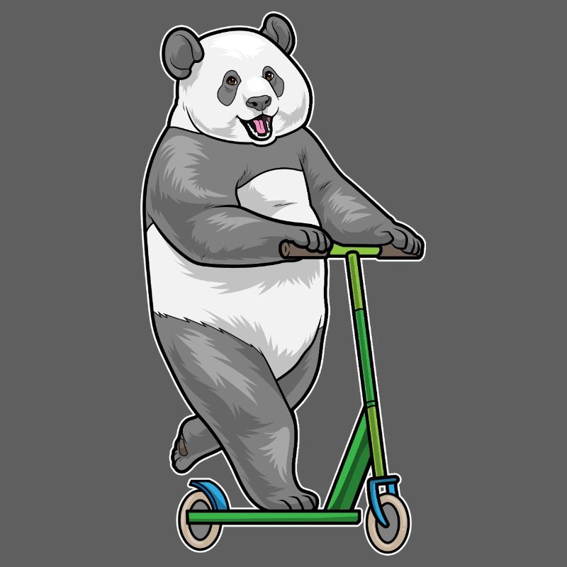 Panda Scooter