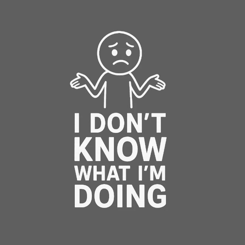 Confused expression sprint for humor and expression