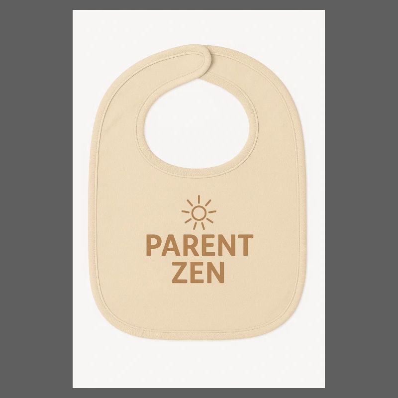 Bavoir zen pour bébé cool