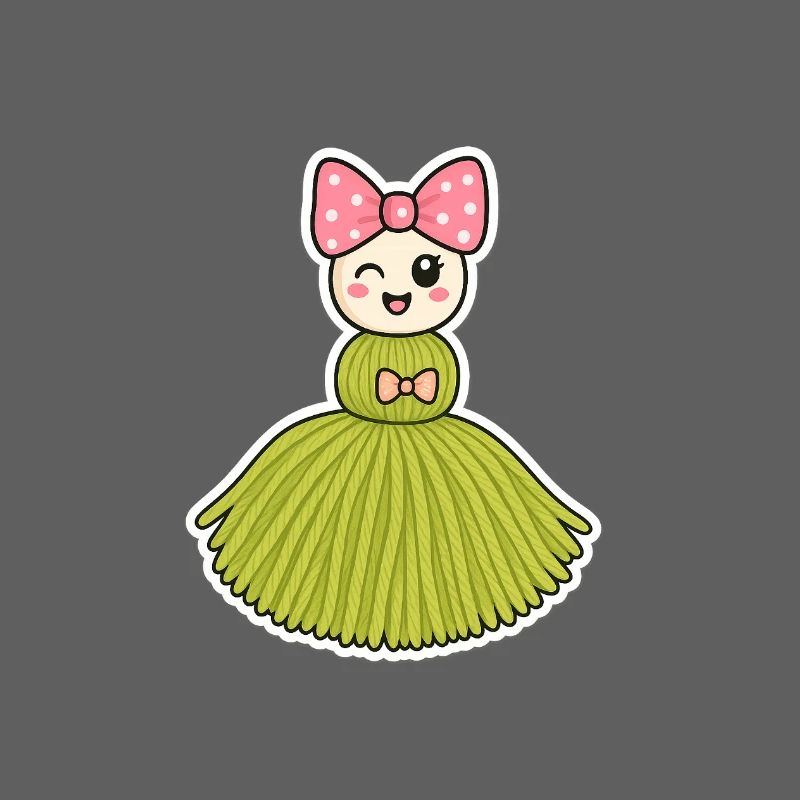 Poupée pompon Stella
