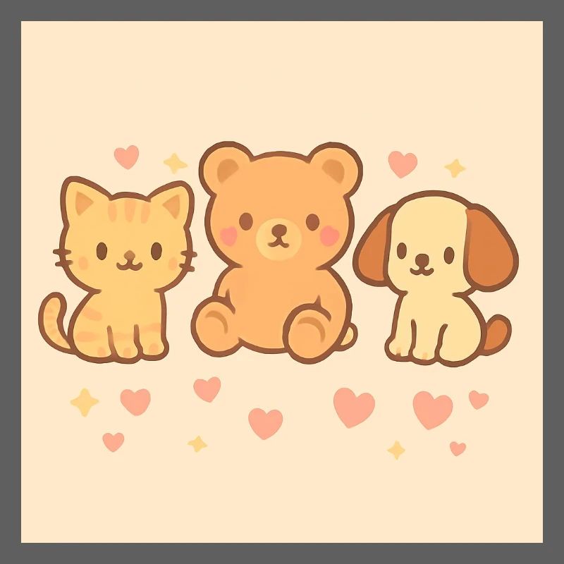 Dessin de bande dessinée mignon.