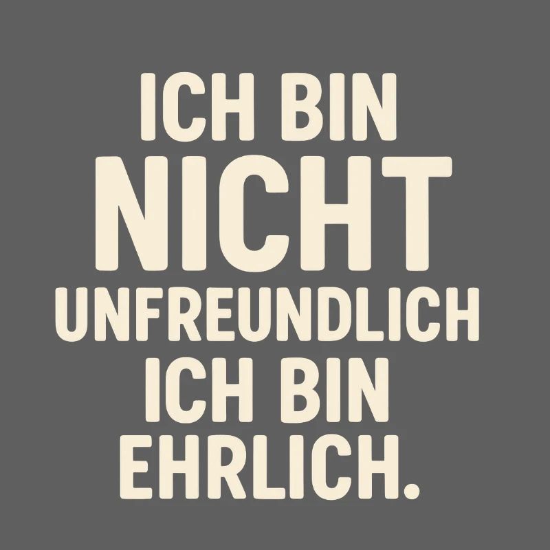 Ehrlich Unfreundlich - Hell