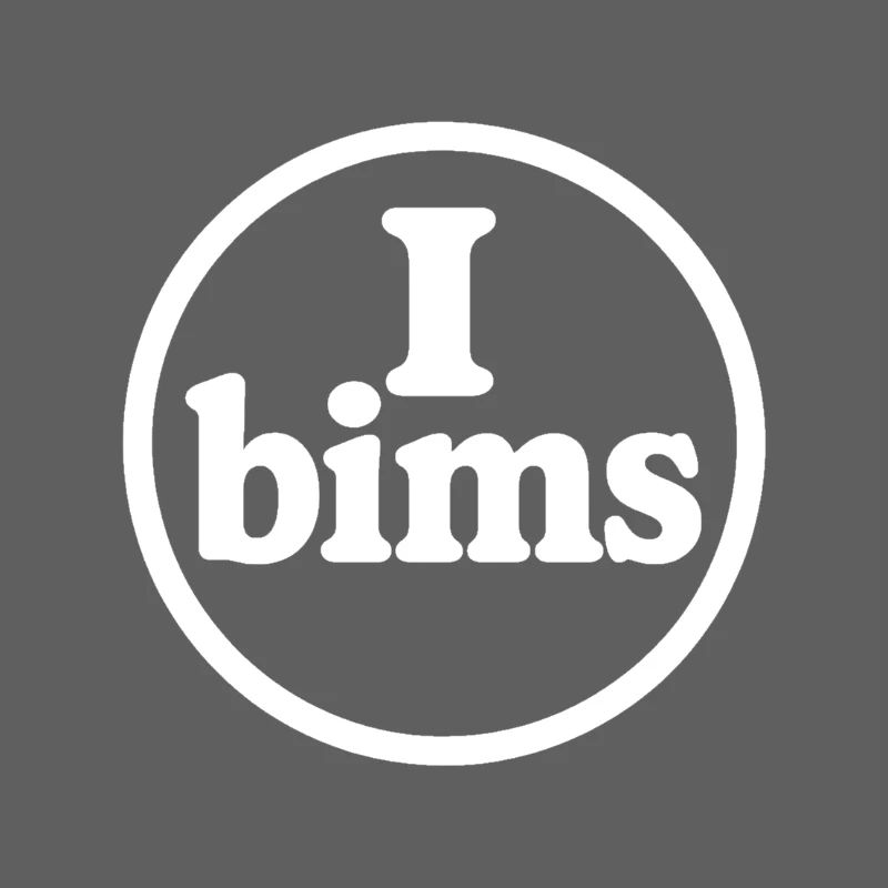 Logo de mème de I bims