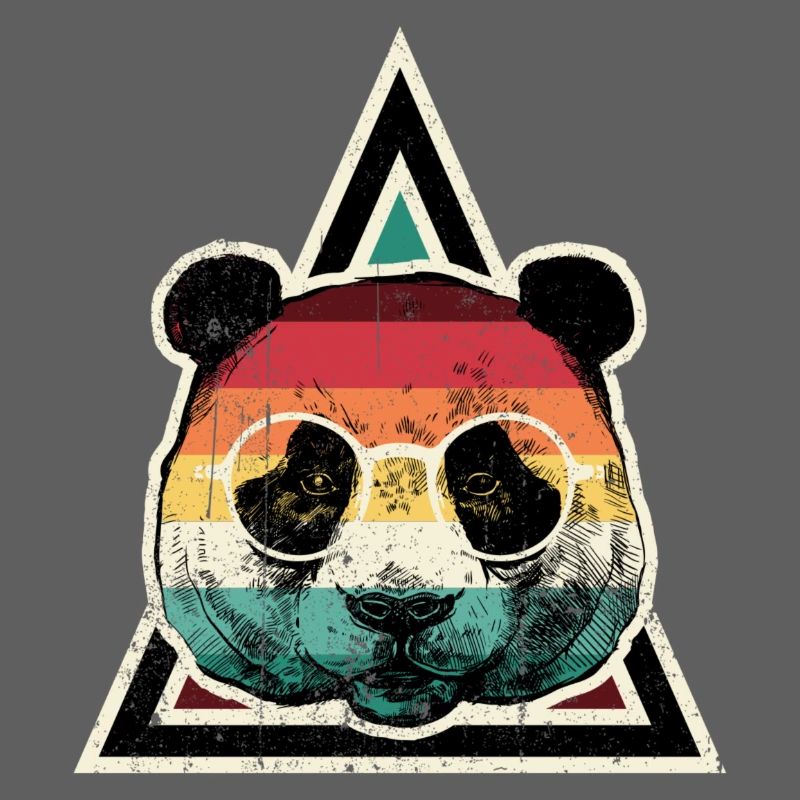 Rainbow Panda Prism