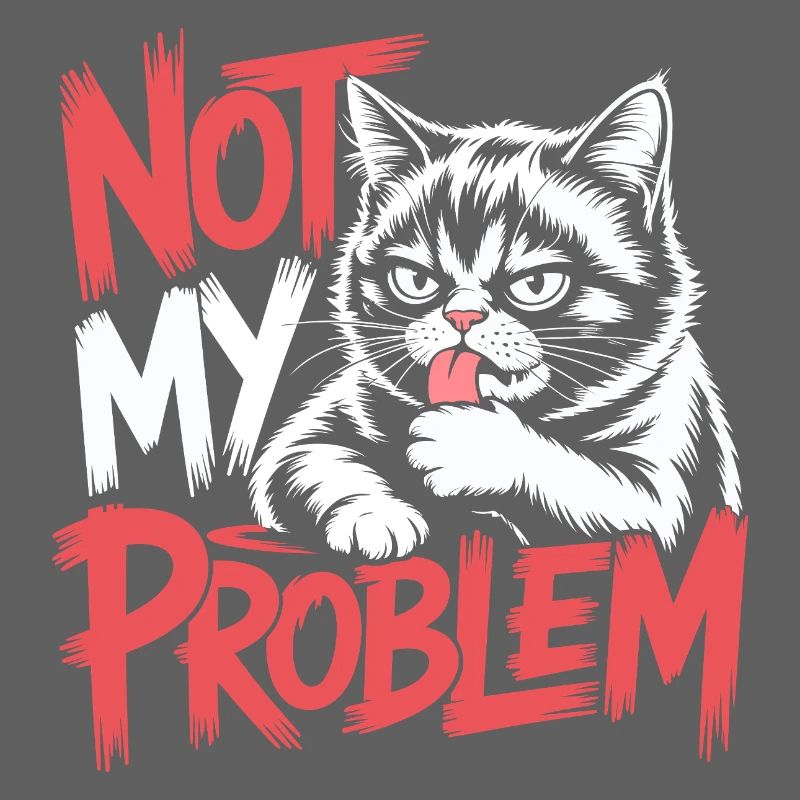 Not My Problem Cat