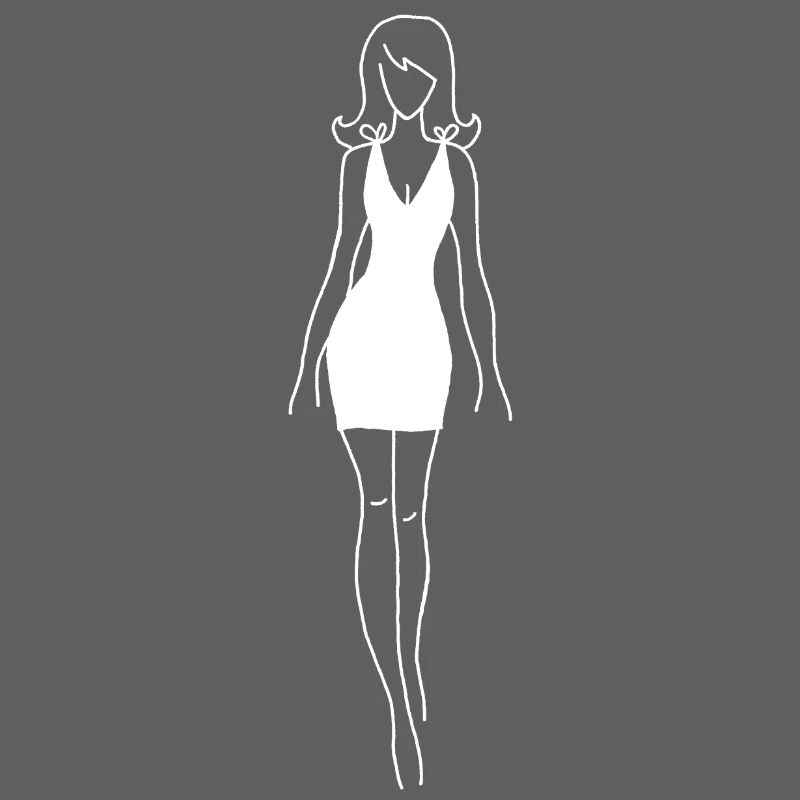 La robe blanche
