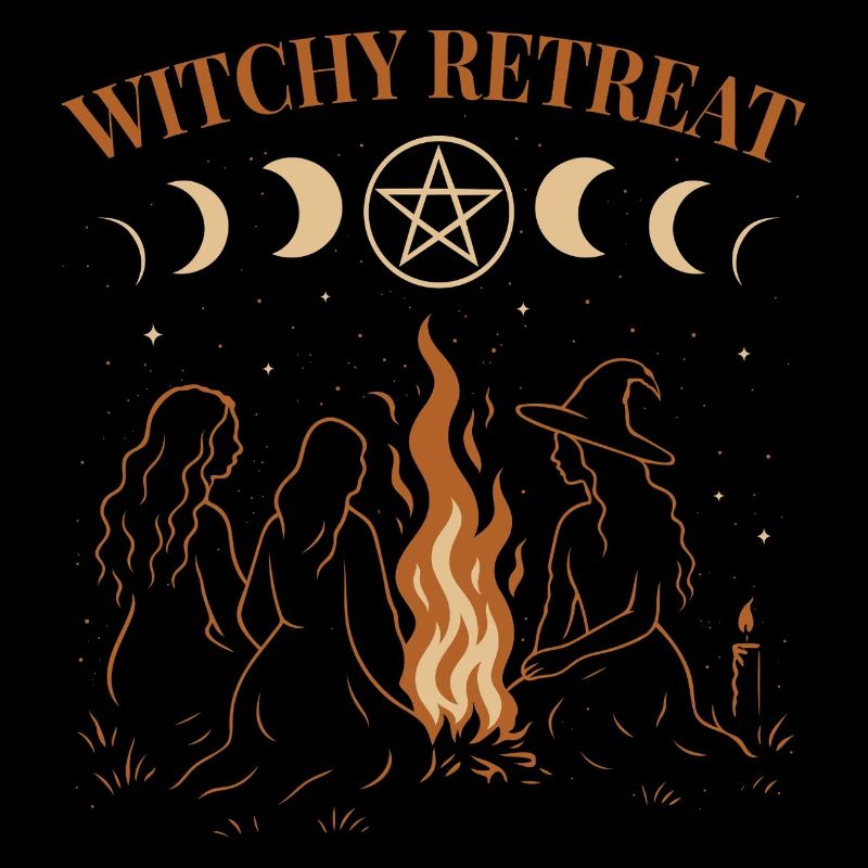 Retraite de sorcières du feu rituel de Samhain