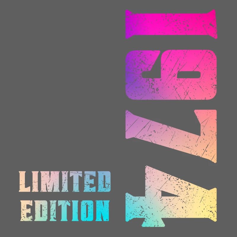 1974 Édition Limitée 50th Birthday Gift Retro