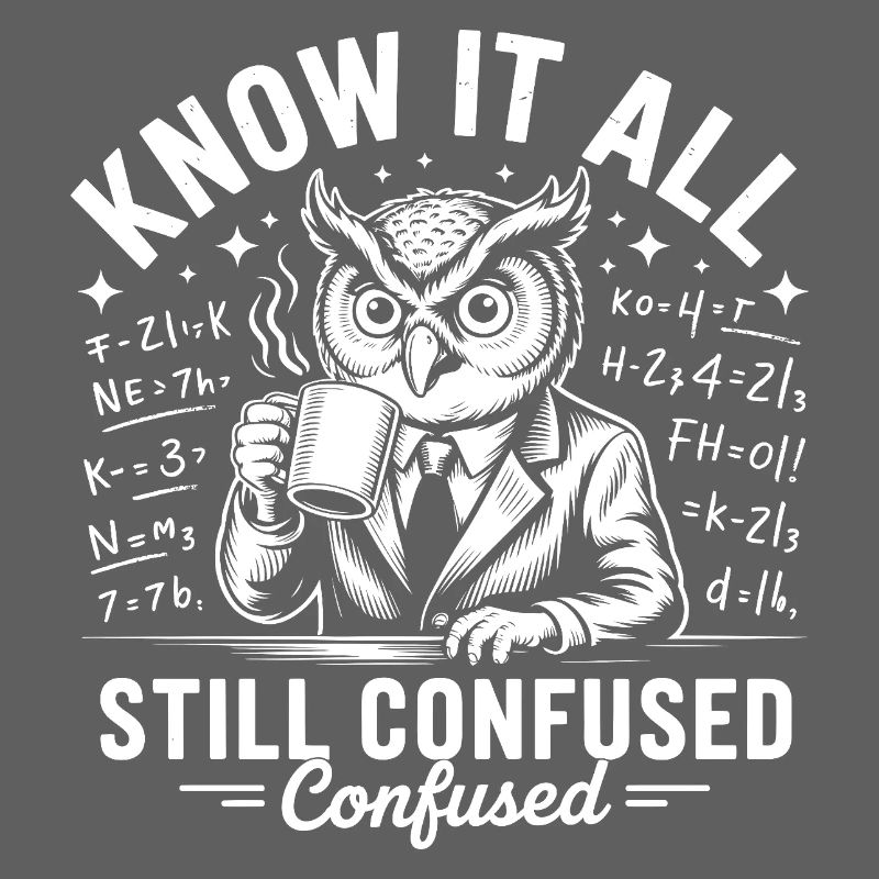 Know It All Owl Still Confused