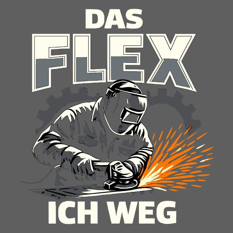 Cadeau drôle de meule Welder Flex
