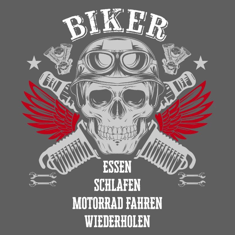Biker - Eat - Sleep - Ride a motorcycle