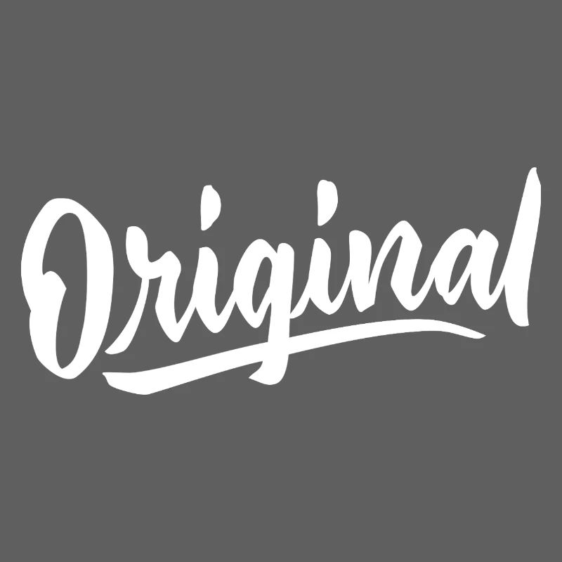 Original Minimalist Lettering Design