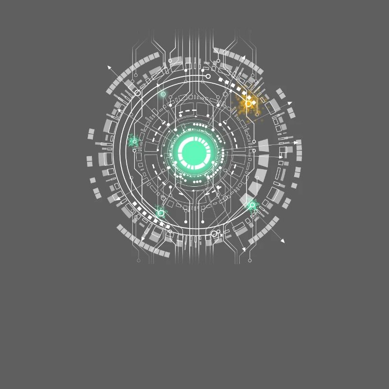 nerd CPU core computer code pc platine raumschiff