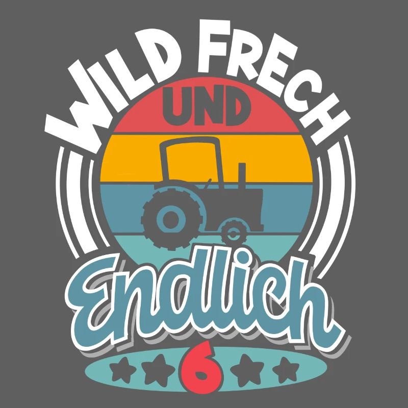 Traktor 6. Geburtstag Kinder