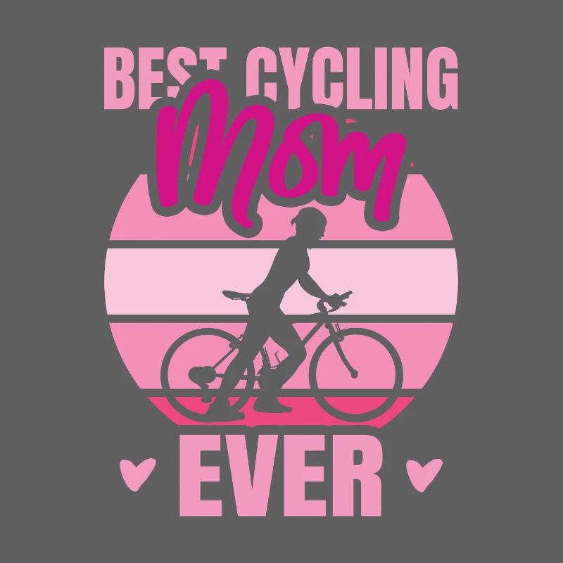 Radfahrer Mutter
