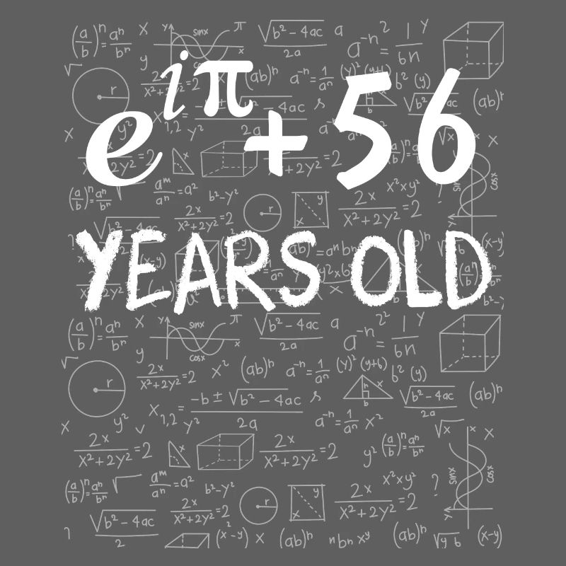 55th birthday 55 years Euler Identity math gift