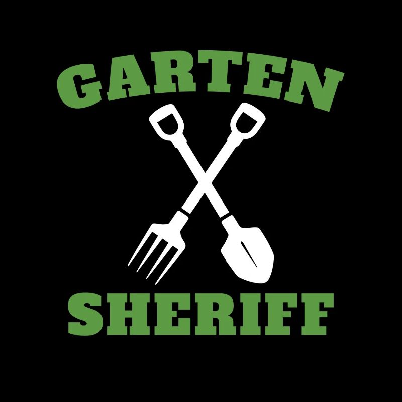 Gärtner Hobbygärtner Landschaftsbau Garten Sheriff