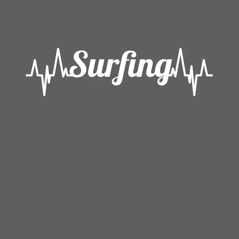 Fréquence du pouls du surf