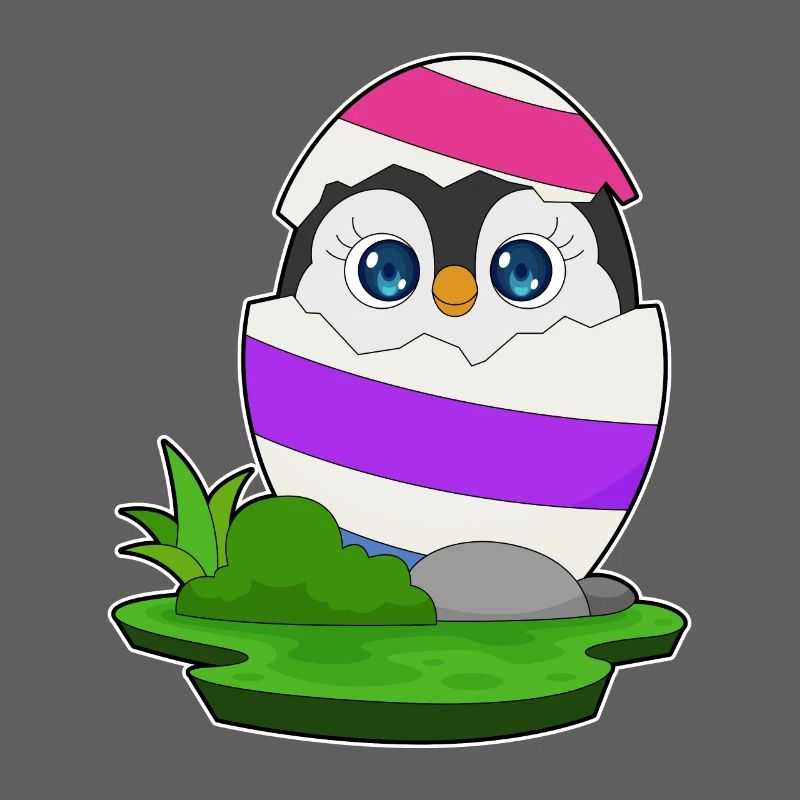 Penguin Easter Easter Egg
