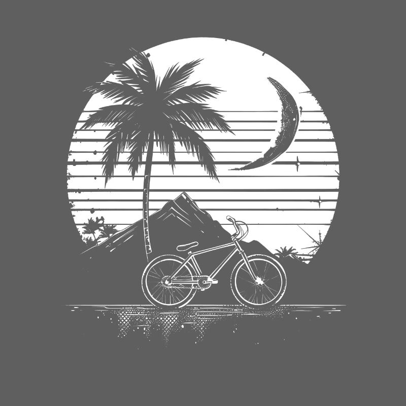 Mountain Biking Drawing