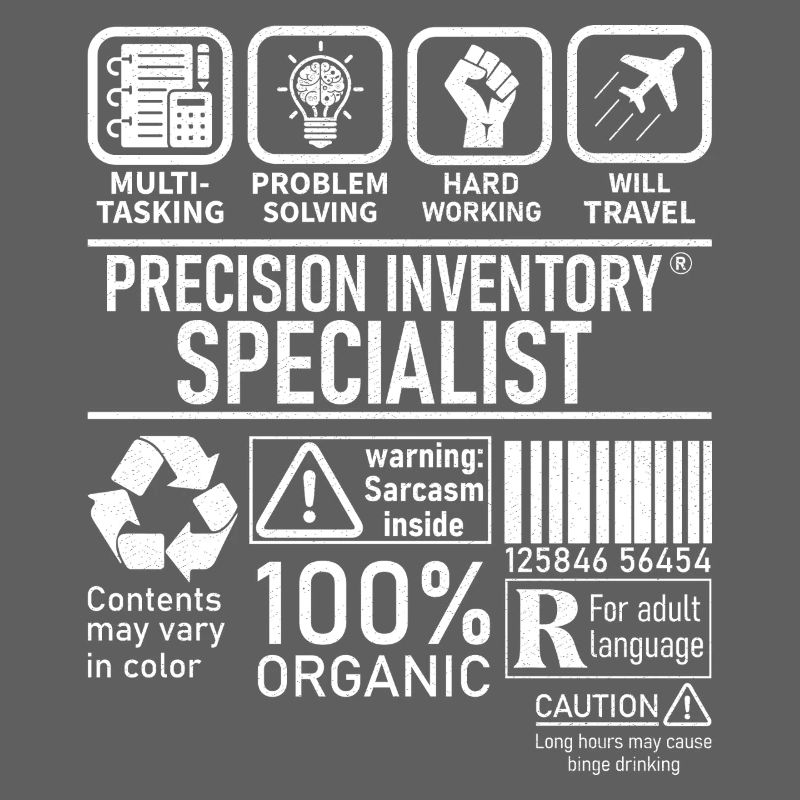 Precision Inventory Specialist multi tasking