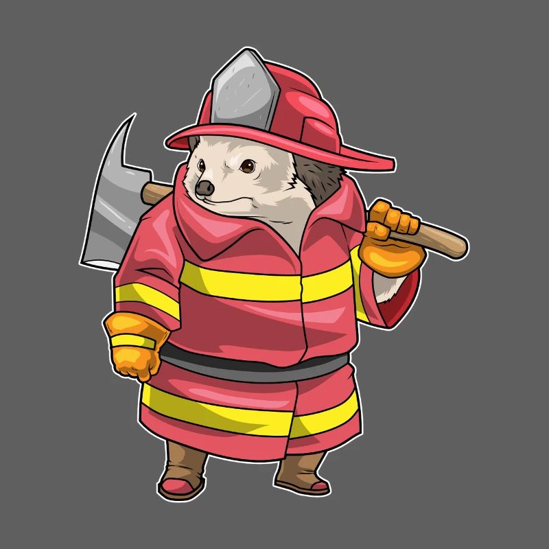 Hérisson Hache de pompier Brigade de pompiers