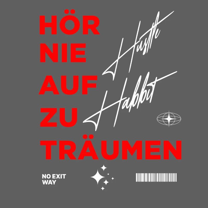 Tendance motivante Conception d’impression graphique