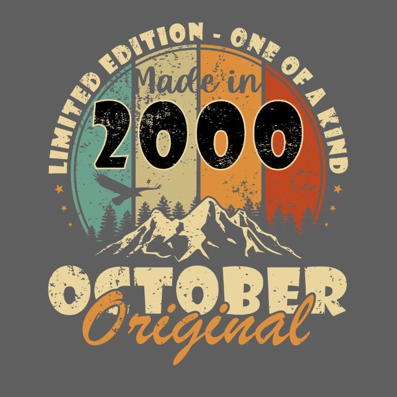 25e anniversaire Original Octobre Année 2000