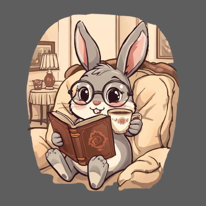 Soirée de lecture de lapin câlin