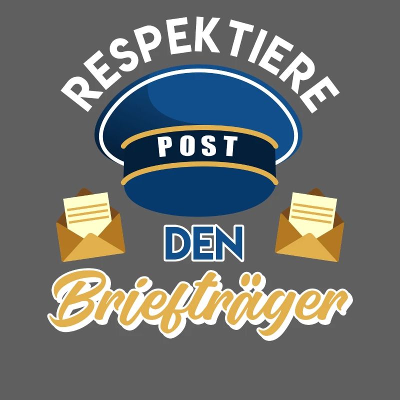 Postboten RESPEKTIERE POST DEN BRIEFTRÄGER LUSTIG