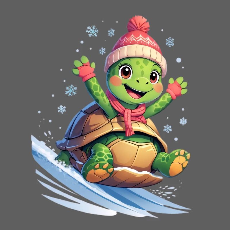 Winter Wave Surfturtle