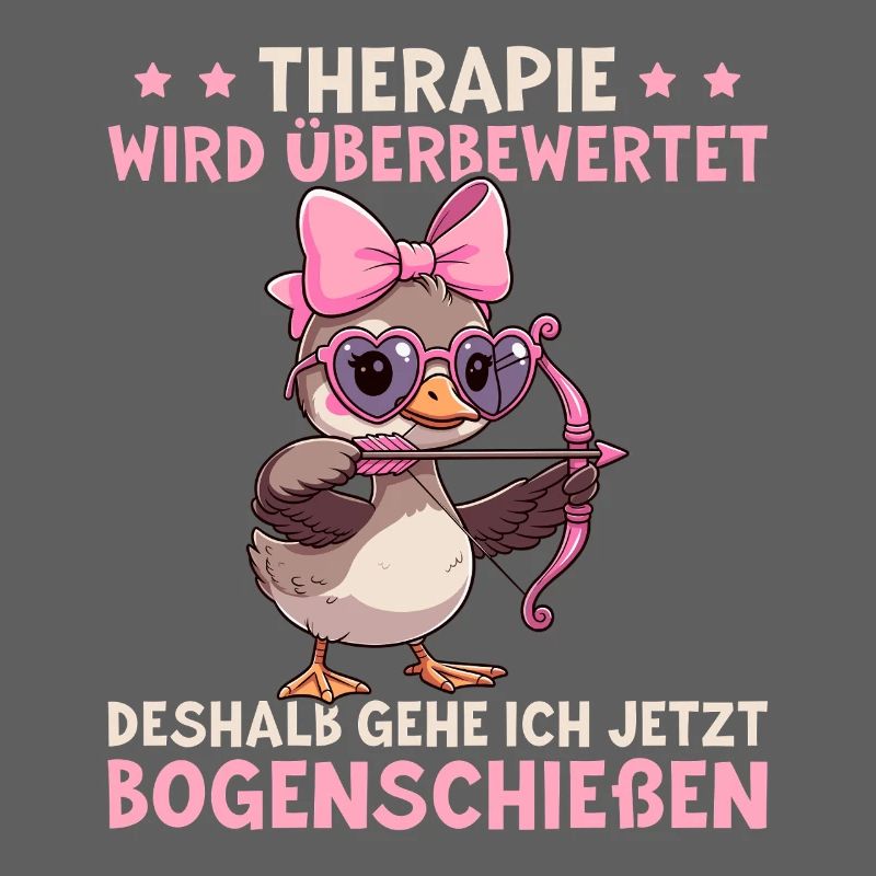 Therapie wird überbewertet - Lustige Bogenschießen