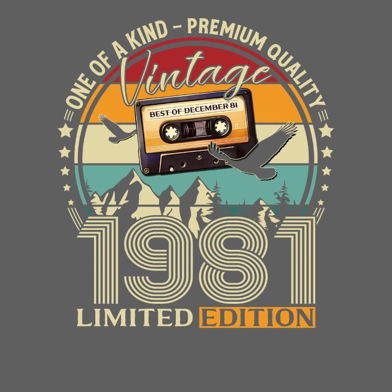 44e anniversaire cassette décembre 1981