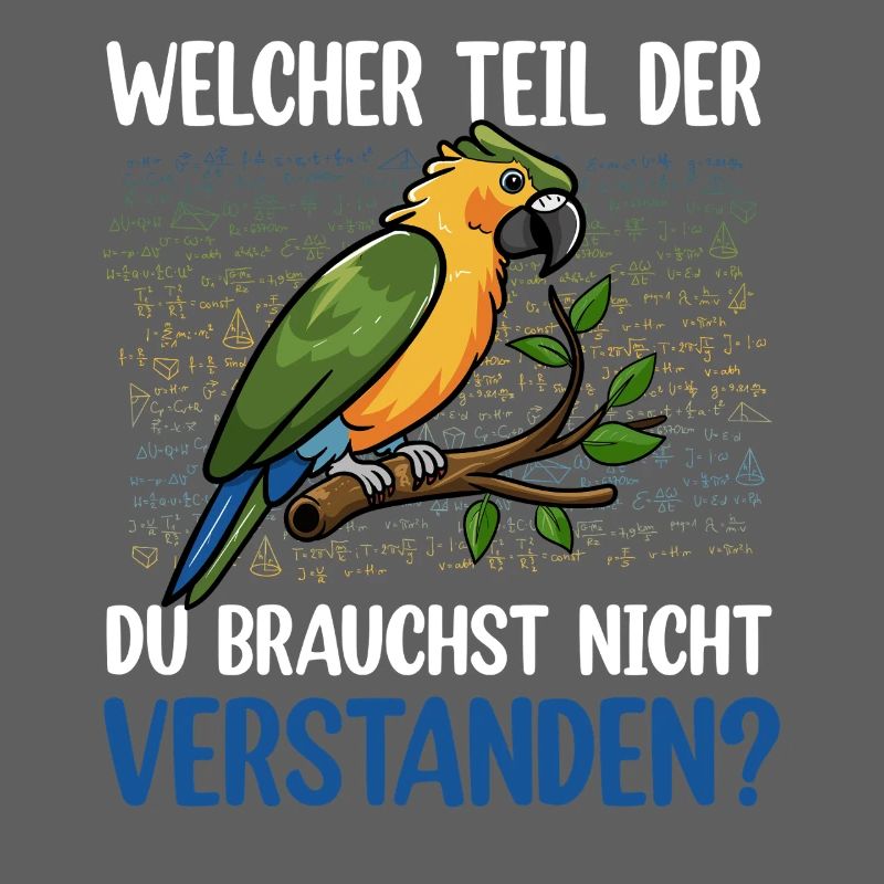 Farbenfroher Papagei Verstehen?