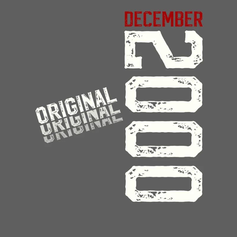 25th Birthday Original December Year 2000