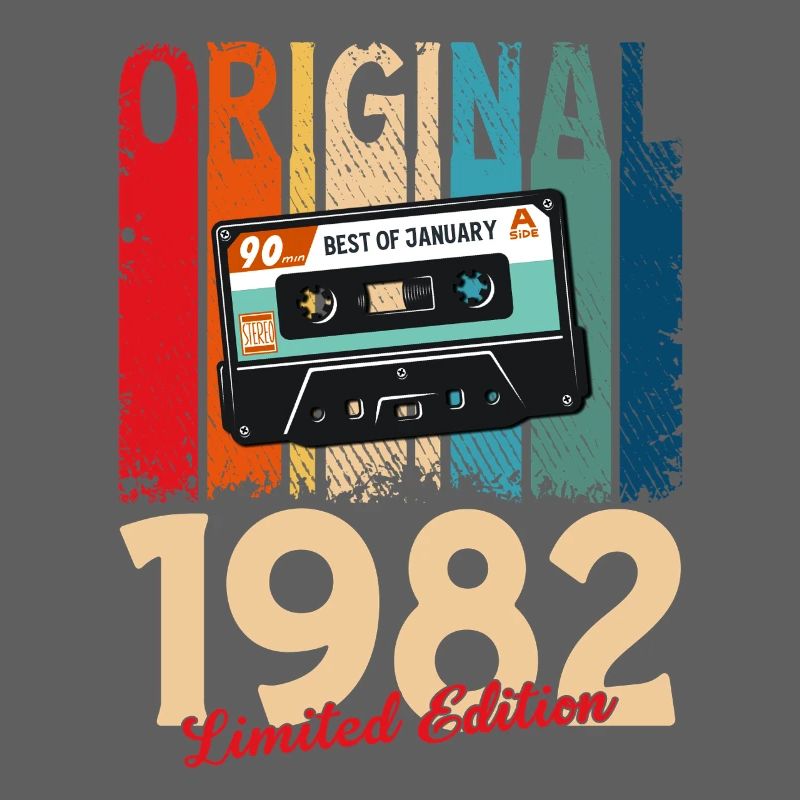 Cassette du 44e anniversaire janvier 1982