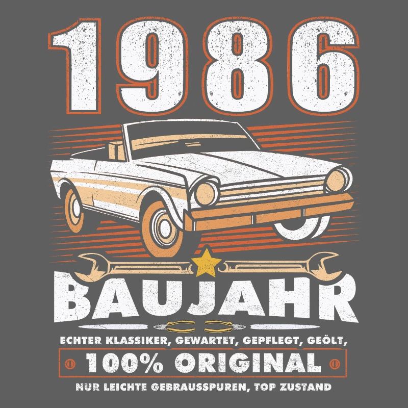 1986 Geboren Geburtstag Oldtimer