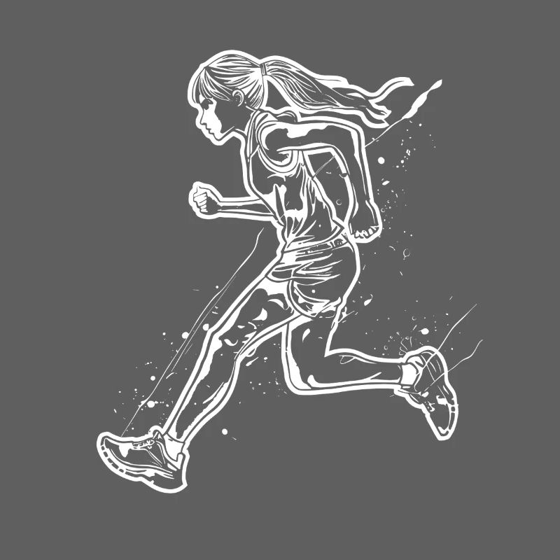 Sketch du coureur