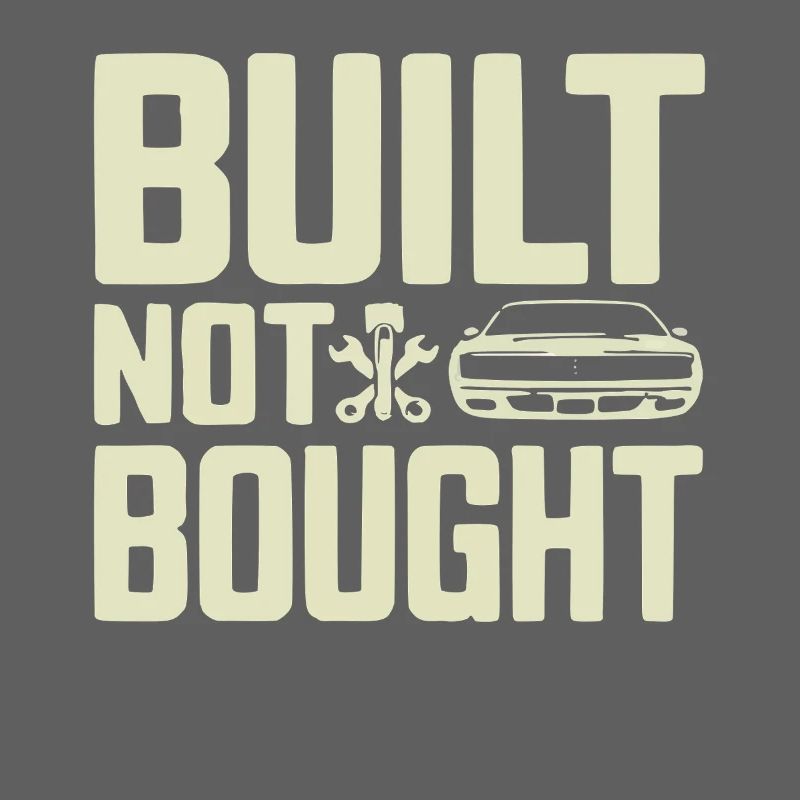Built Not Bought Screwdriver Statement