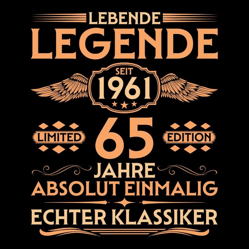 Absolument unique, né en 1961, 65e anniversaire