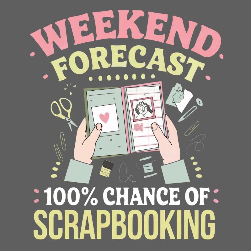 Wochenende Scrapbooking Vorhersage