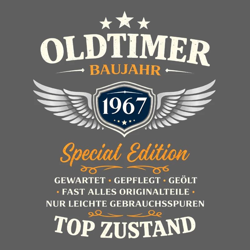 59. Geburtstag Geschenk Mann Oldtimer Vintage 1967