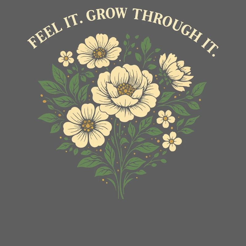 Feel It Grow Through It Floral Design