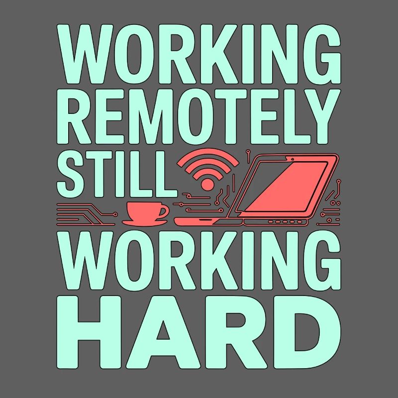 Remote Developer Working Remotely Web Programmer