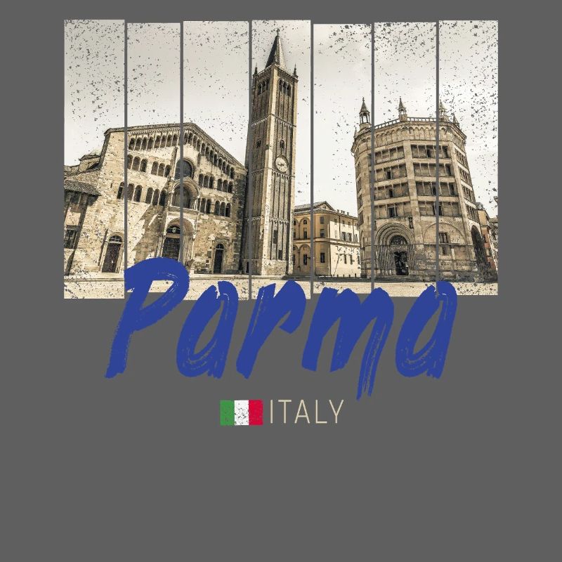 Parma Emilia-Romagna in Italy Vintage Souvenir