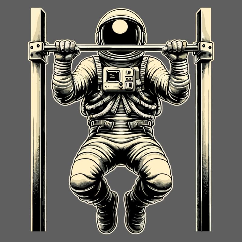 Calisthenics Astronaut Pull-ups Gift